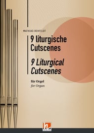 9 Liturgical Cutscenes for Organ Organ sheet music cover Thumbnail
